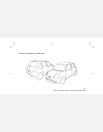 suzuki swift 2010 owners manual